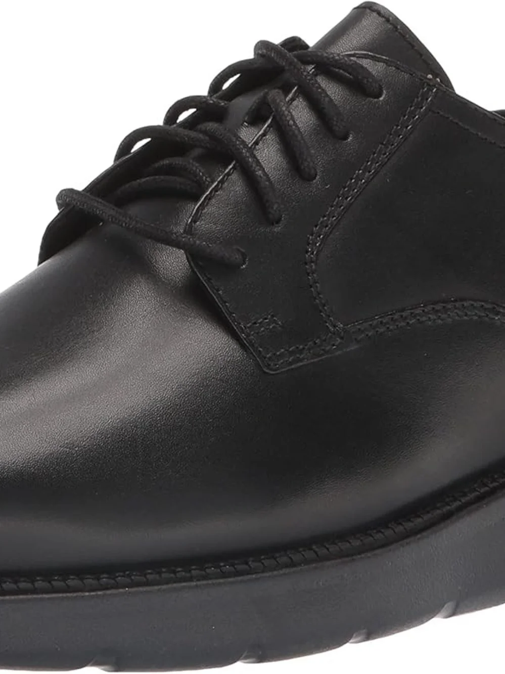 Cole Haan Black Leather Derby Oxford